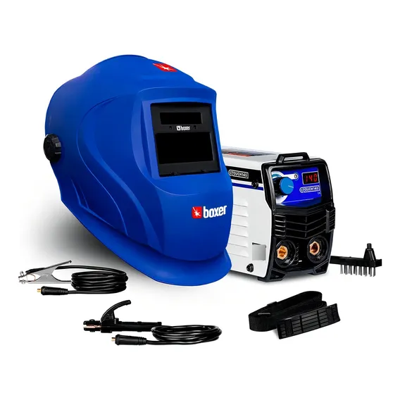Kit Maquina Solda Touch 145 140a 220v + Mascara Optiarc Foto 1