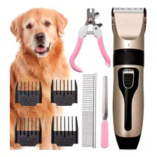 Kit Máquina Tosa Pets Cachorro Tosar Cães Gatos Profissional Foto mini 1