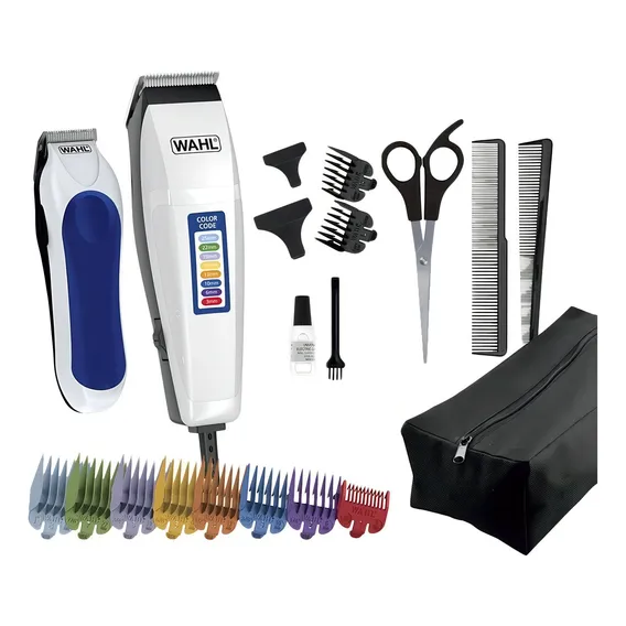 Kit Máquina Wahl Color Code Combo Aparador 127v - Wahl Foto 1