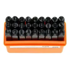 Kit Marcador Punção Alfanumérico 36 Peças 4mm Letras/números Tamanho do carácter 4 mm Foto mini  3