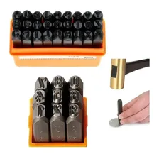 Kit Marcador Punção Alfanumérico 36 Peças 5mm Letras/números Foto  mini 1