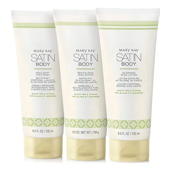 Kit Mary Kay Satin Body Shea - Esfoliante Revitalizante, Lav Foto 1