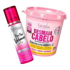 Kit Mascara Desmaia Cabelo E Bye Bye Forever Liss Foto  mini 1