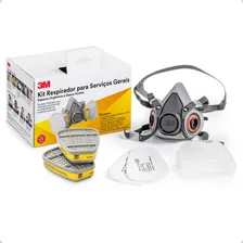 Kit Máscara Para Pintura 3m Mascara 6200 Kit Cartucho 6003 Foto mini 1