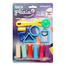 Kit Massa Massinha De Modelar Galáxia Infantil + Ferramentas Foto mini 3