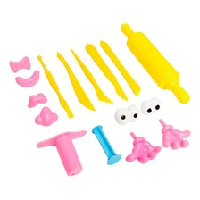 Kit Massa Massinha Joy Maleta - 8 Cores + 15 Moldes Infantil Cor Colorido Foto mini 3