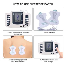 Kit Massageador Fisioterápico Portátil Cor Branco Pilha AA Foto mini 4
