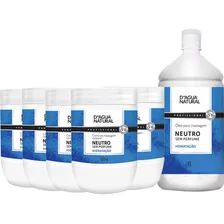 Kit Massagem 5 Cremes Neutro + 1 Óleo Neutro Dágua Natural Foto mini 1