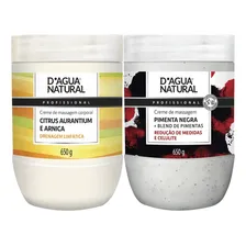 Kit Massagem Corporal Creme Citrus + Creme Pimenta Negra Foto mini 1
