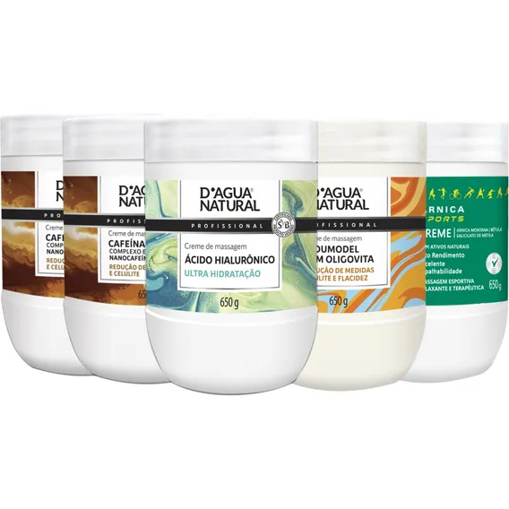 Kit Massagem Creme Redumodel Cafeina Arnica E Hialuronico Foto 1