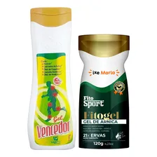 Kit Massagem Gel Vencedor + Gel De Arnica Fitosport Fitogel Foto mini 1