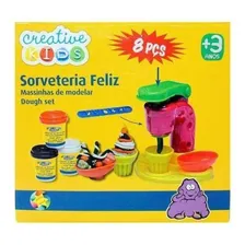 Kit Massinha Modelar Sorveteria Feliz 08 Peças Creative Kids Foto mini 1