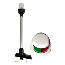 Kit Mastro De Alcançado Com Luz De Navegação Bicolor Seavix Foto  mini 1