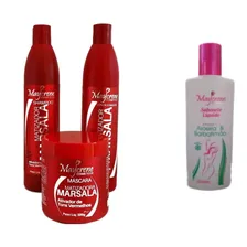 Kit Matizador Marsala Maycrene ( Shamp + Cond + Másc ) Foto  mini 1