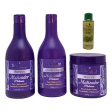 Kit Matizador Maycrene Naturiun ( Shamp + Cond + Másc ) Foto mini 3
