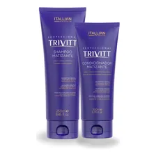 Kit Matizante Trivitt | Shampoo E Condicionador Foto  mini 1