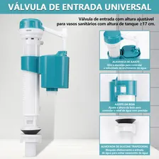 Kit Mecanismo Caixa Acoplada Universal Duplo Acionamento Foto mini 3
