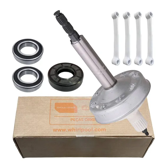 Kit Mecanismo Eixo Curto Brastemp Ative 11kg Bwl11 Foto 1