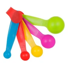 Kit Medidor De Cozinha Com 5 Peças Colher Medidor Art House Cor Colorido Foto mini 2