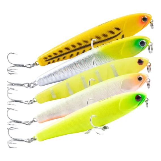 Kit Melhor Isca Pesca Isca Artificial Tucunaré Traíra 5 Unid Foto 1