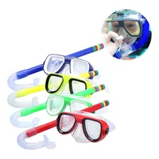 Kit Mergulho Adulto E Juvenil Com Máscara + Snorkel Foto mini  3