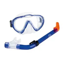 Kit Mergulho Iantil Mascara Snorkel Yris Seasub Cor Azul Foto  mini 1