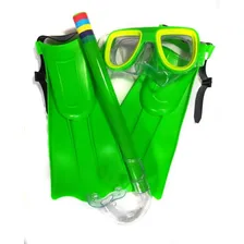 Kit Mergulho Infantil Verde Foto mini 1