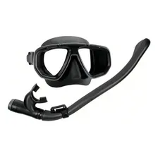 Kit Mergulho Máscara Respirador Seasub Snorkel Dua Pro Foto mini 1