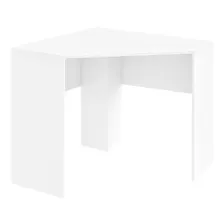 Kit Mesa De Canto Para Computador E Cadeira Executive Ei076k Cor Branco Foto mini  2