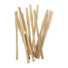 Kit Mexedor Madeira 9cm Biodegradável Café Curto - 1.000un Foto mini  2
