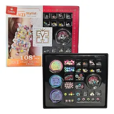 Kit Miçangas 106 Peças 3 Em 1 Pulseiras E Colares - Castela Foto  mini 1