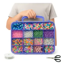 Kit Micangas Coloridas Para Pulseiras Bijus Artesanato 2900 Foto  mini 1