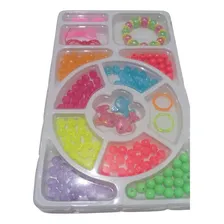 Kit Micangas Infantil Para Montar Pulseira Colares Bijuteria Foto mini 4