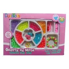Kit Micangas Infantil Para Montar Pulseira Colares Bijuteria Foto mini 2
