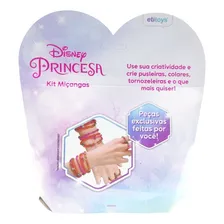 Kit Miçangas Princesas Coloridas Infantil C/ 100 Peças Cor Colorida Foto mini 4