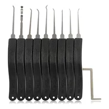 Kit Micha Profissional Chave Mestra 9 Peças Aço Inox Foto  mini 1