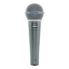 Kit Microfone Beta58a + Badge Shure Foto mini 2