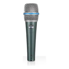 Kit Microfone C/fio Vocal Aj Beta 57a,supercardioide,xlr Foto mini 2