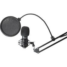 Kit Microfone Condensador Lm-260 Lexsen Profissional Estúdio Cor Preto Foto mini 2