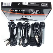 Kit Microfone Kadosh K-300 Com 3 Pcs Foto  mini 1