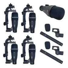 Kit Microfone Para Bateria 7 Peças + Maleta Dylan Dd-7 Cor Preto Foto mini 1