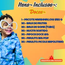 Kit Mini Doces Festa Aniversário Guloseima Doce Para Festa Foto mini  2
