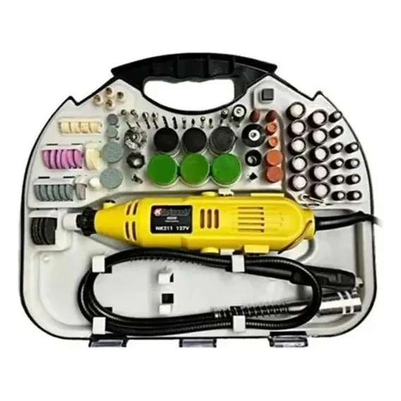 Kit Mini Retifica 110v / Micro Retífica 163 Acessórios Foto 1