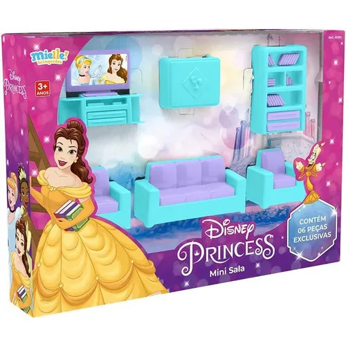 Kit Mini Sala Princesa Da Disney Brinquedo Infantil Foto 1
