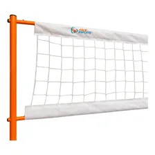 Kit Mini Vôlei Portátil Com Rede E Postes Ajustáveis Foto mini  3