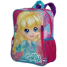 Kit Mochila Escolar Costas Tam G Polly 19m Sestini Mandala Foto mini  2