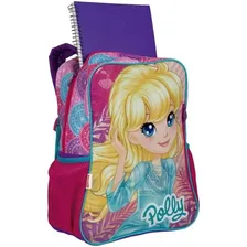 Kit Mochila Escolar Costas Tam G Polly 19m Sestini Mandala Foto  mini 1