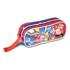 Kit Mochila Estojo Lancheira Luccas Neto Aventureiros Cor Av2402j - Aventureiros Foto mini 3