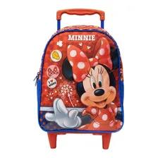 Kit Mochila Infantil Minnie Laço Mouse G Rodinhas Lancheira Foto mini 2