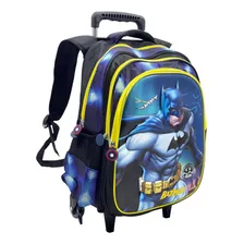 Kit Mochila Infantil Rodinhas Escolar 3d - Batman Foto mini 2